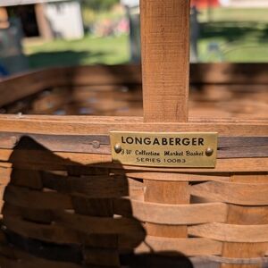Longaberger Brown Market Basket